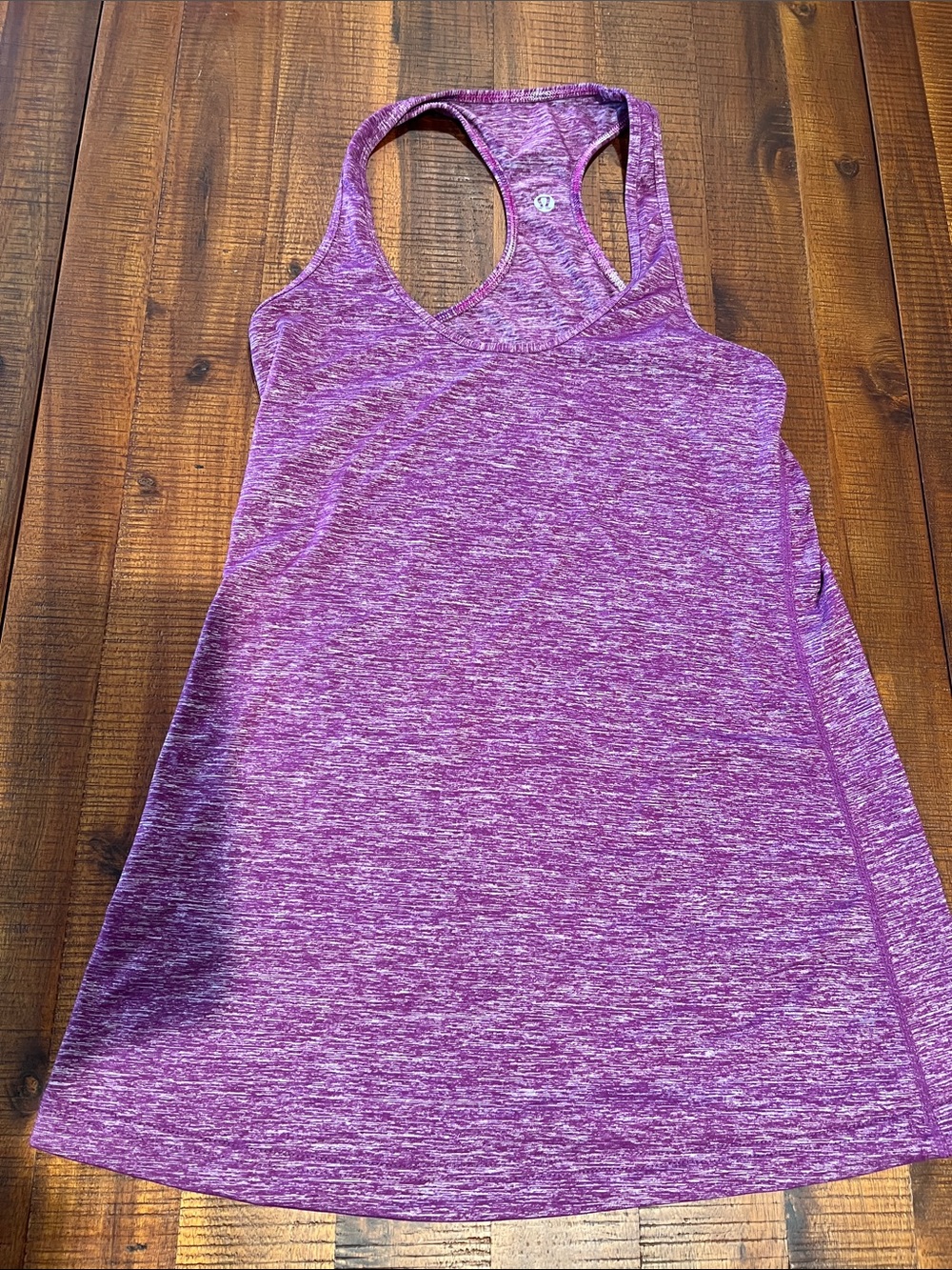 lululemon athletica Heathered Purple Racerback Tank Top NWOT